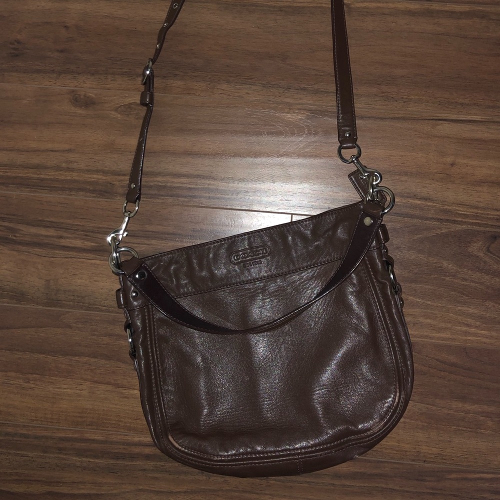 Coach Genuine leather crossbody bag